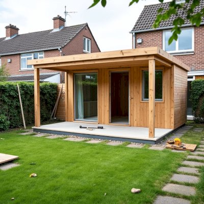 Header afbeelding voor Schuur bouwen of overkapping plaatsen? Zo werkt de 50 procent regel